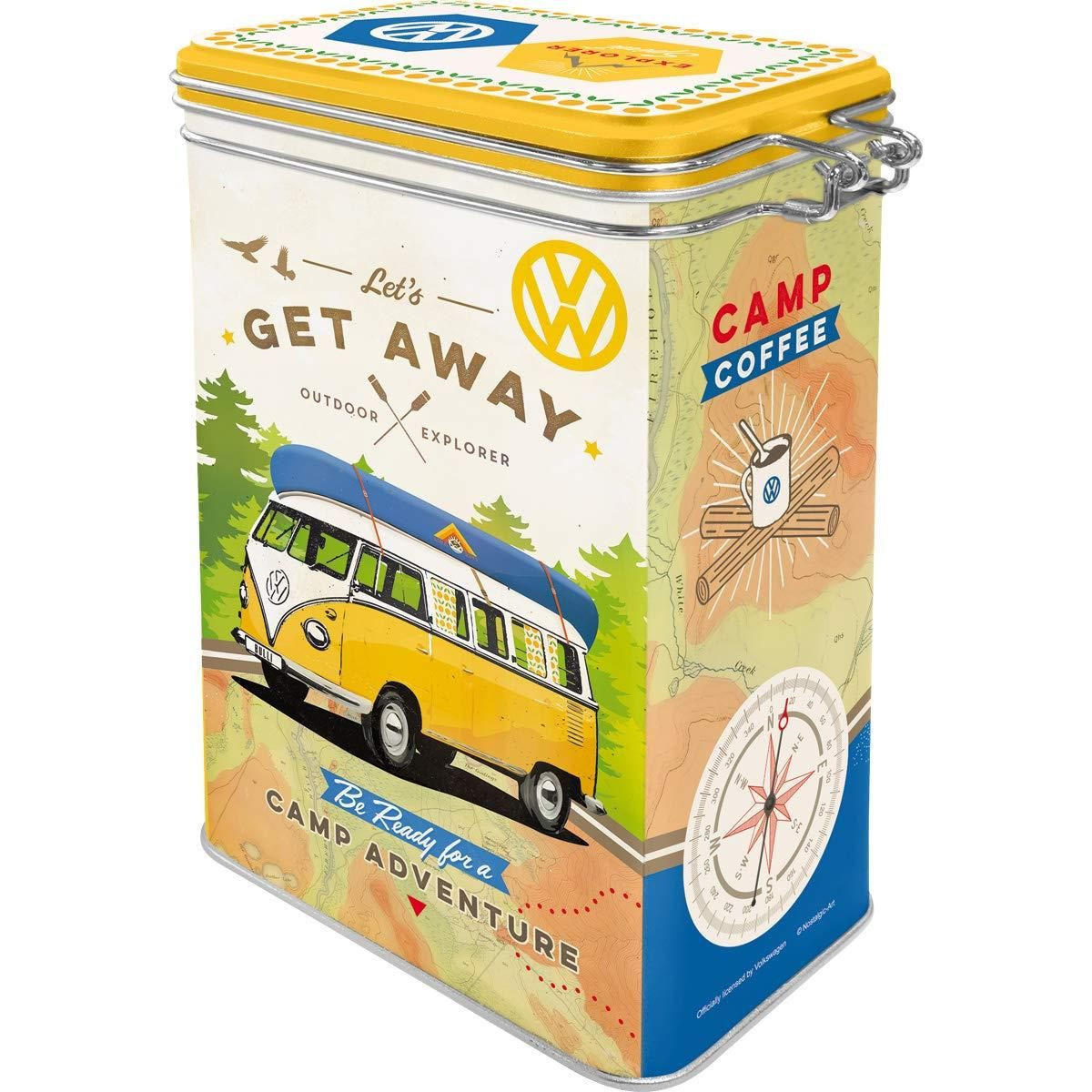AROMADOSE Volkswagen VW Bulli Get Away! - Multicolor, Metall (11/17.5/7.5cm) - Nostalgic-Art