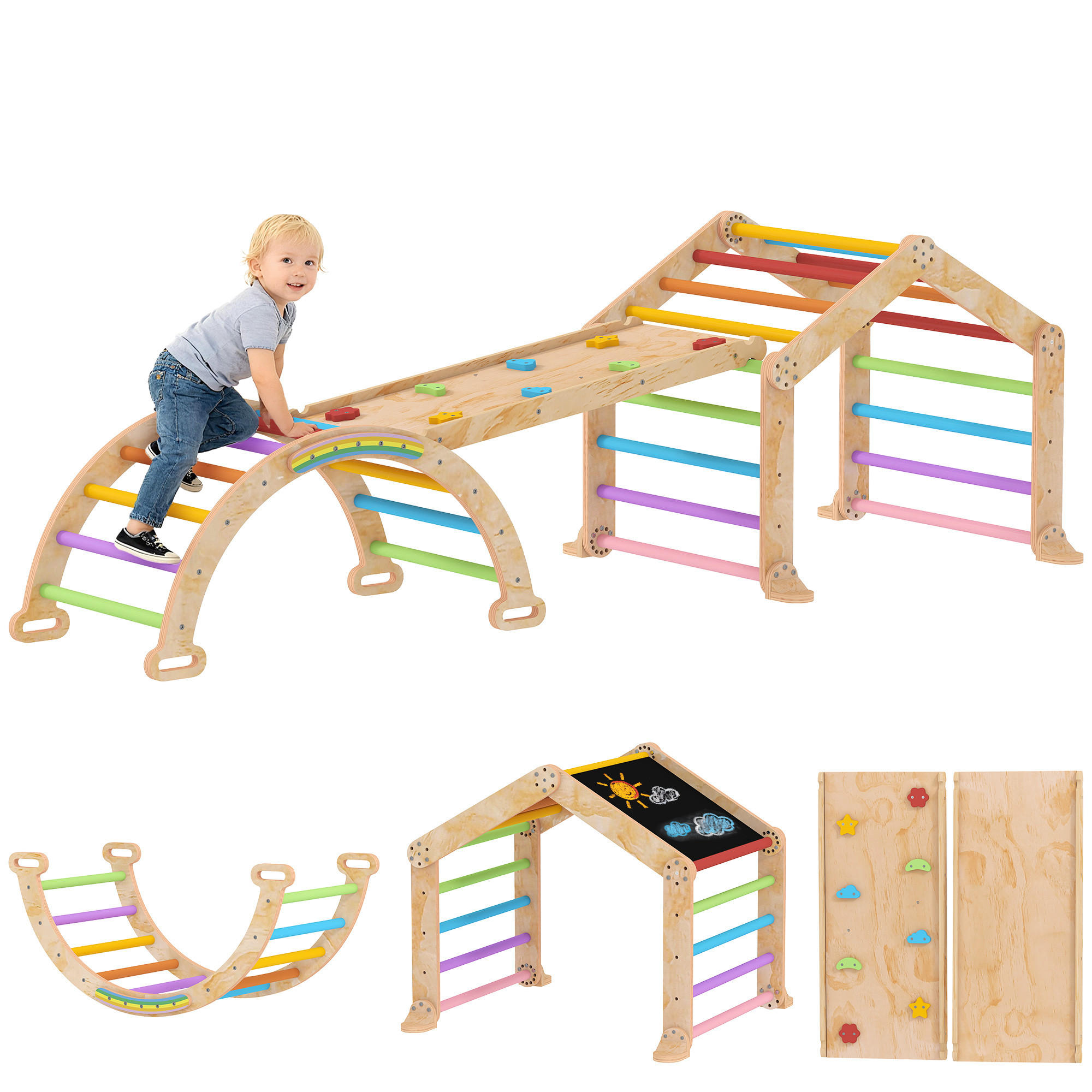 ComfortXL Kletterdreieck Natur 52.5x100 cm