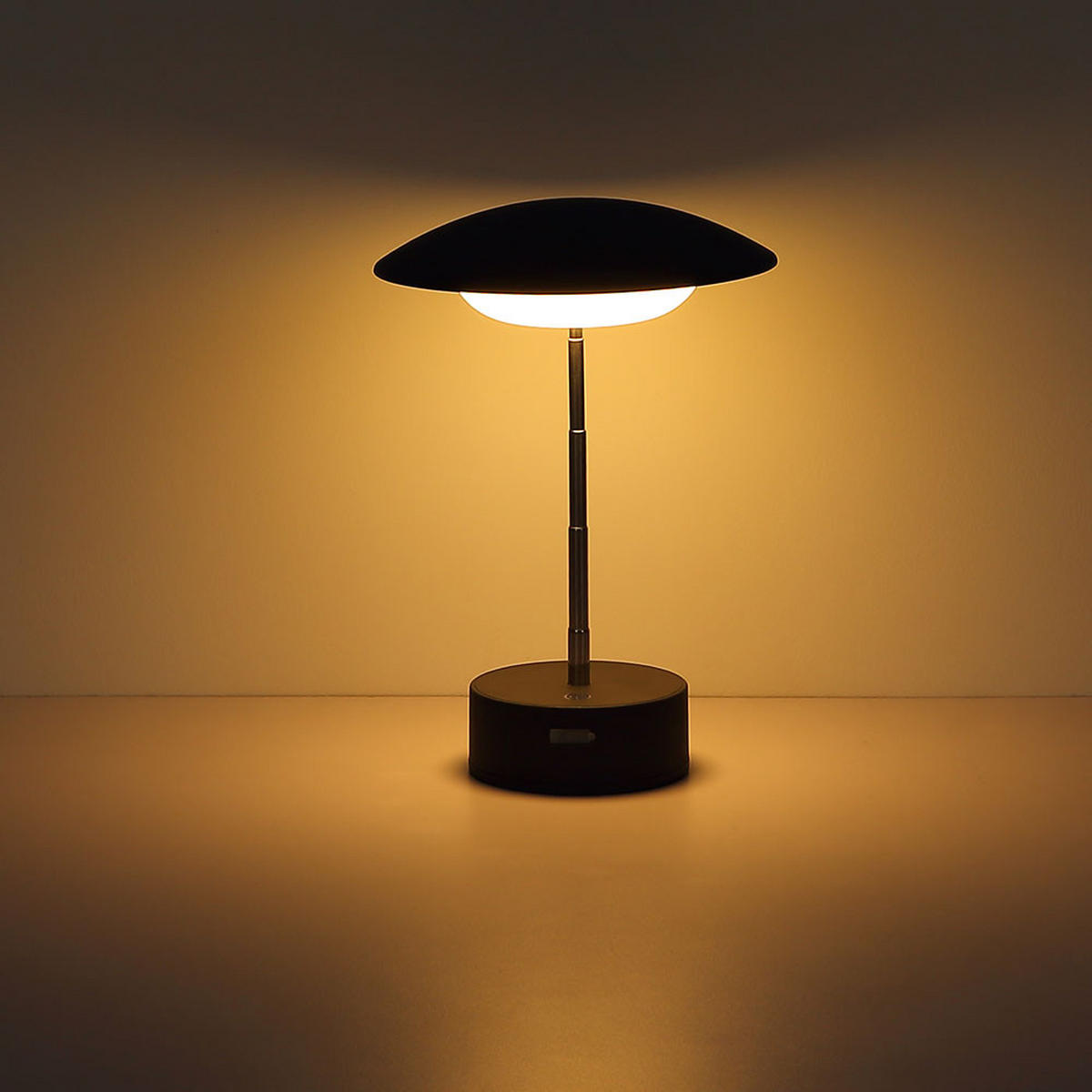 LED TISCHLEUCHTE Grün Opal 2er Set - Grün, Metall (18/18/26cm) - Globo Lighting