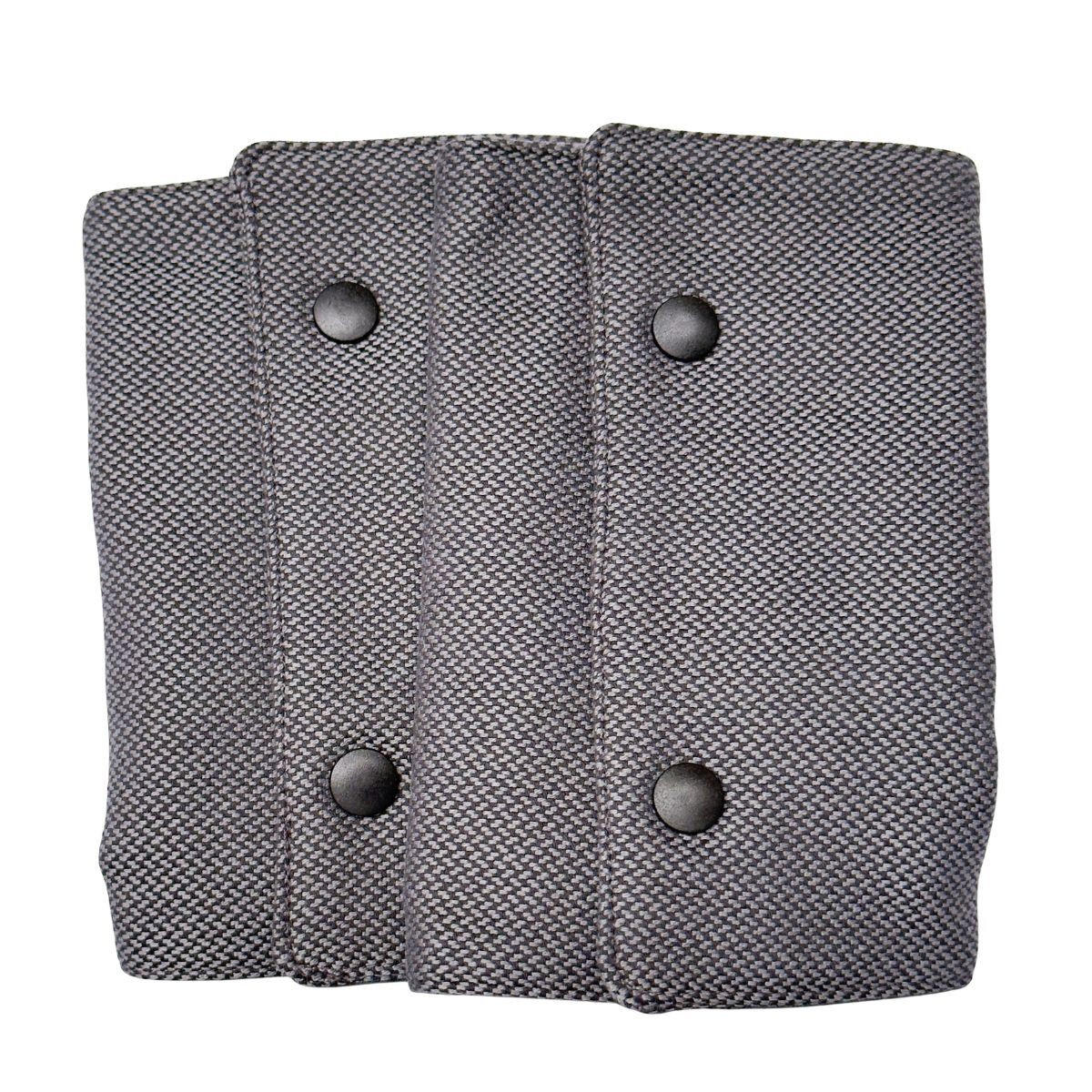 GURTSCHONER für Babytrage & Tragetuch - Dunkelgrau, Textil (1/0.5/30cm) - Hoppediz