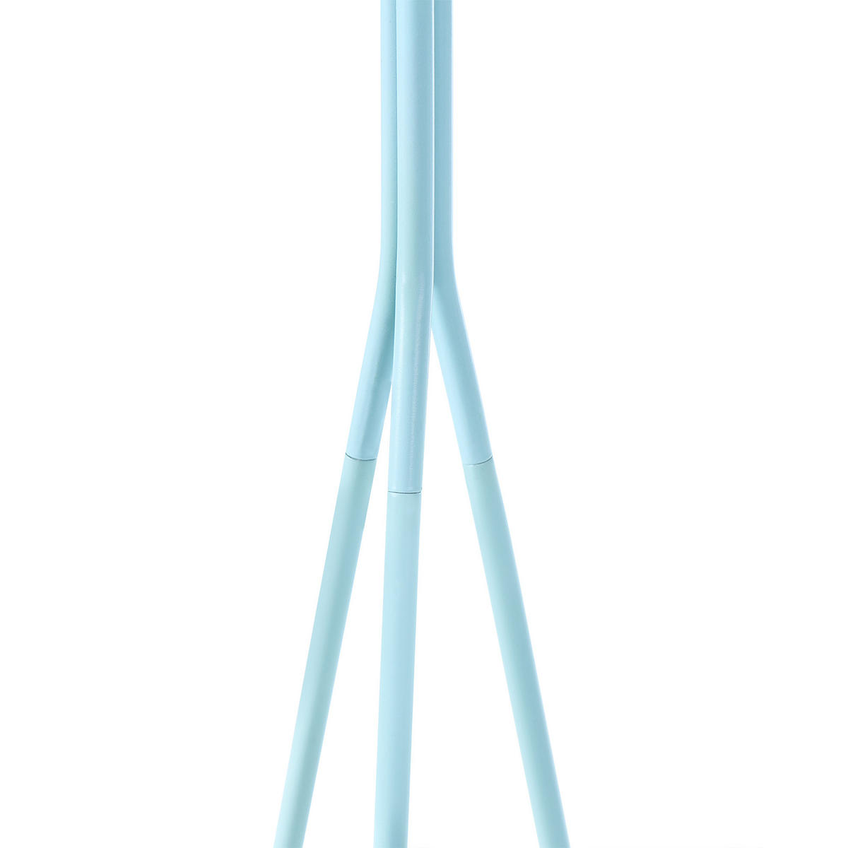 GARDEROBENSTÄNDER Hellblau Arnot - Hellblau, Metall (50/176/50cm) - Beliani