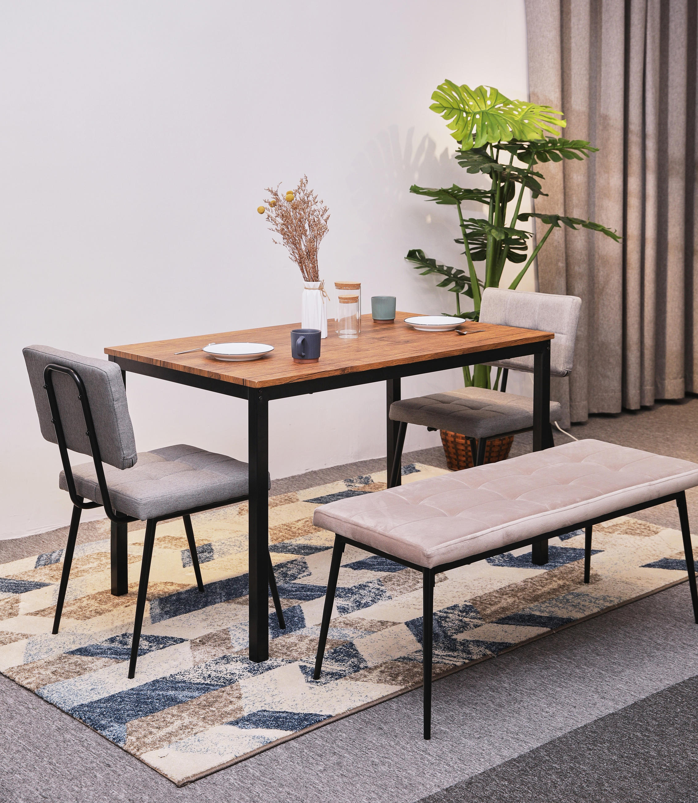 ESSTISCH Rechteckig Braun 120 x 75 x 76 (cm) - Braun, Holz (75/120/76cm) - Nordlys