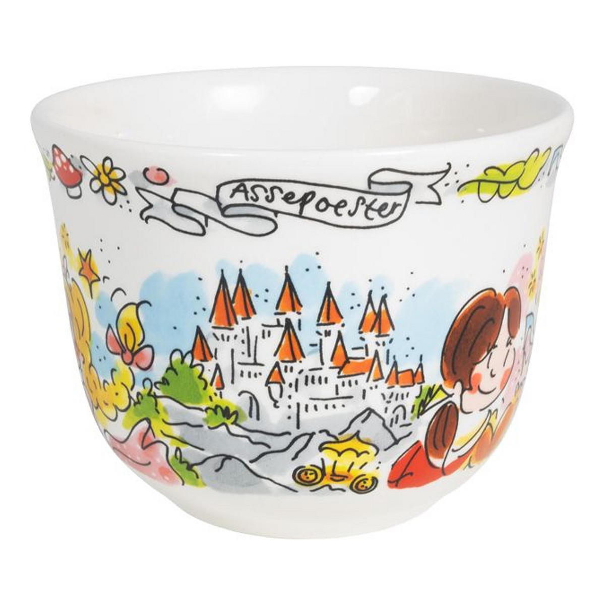 SUPPENSCHALE Aschenputtel in Bunt - 14cm - Multicolor, Keramik (12.7/16.2/9.7cm) - Blond Amsterdam