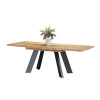 ESSTISCH Como ausziehbar bis 210 cm - Eiche Bianco, Holzwerkstoff (130/80/76cm) - Endo-Moebel