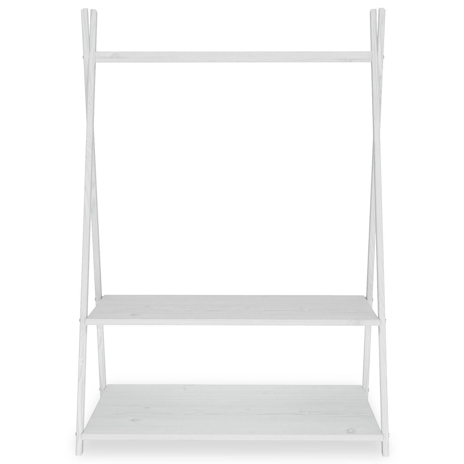 KINDERGARDEROBE DANILO weiß - Weiß, Holz (82/115/50cm) - IDIMEX
