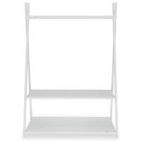 KINDERGARDEROBE DANILO weiß - Weiß, Holz (82/115/50cm) - IDIMEX