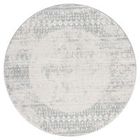 KURZFLOR-TEPPICH Antik 232 Grau 160 cm Rund - Grau, Textil (160/160cm) - carpet city