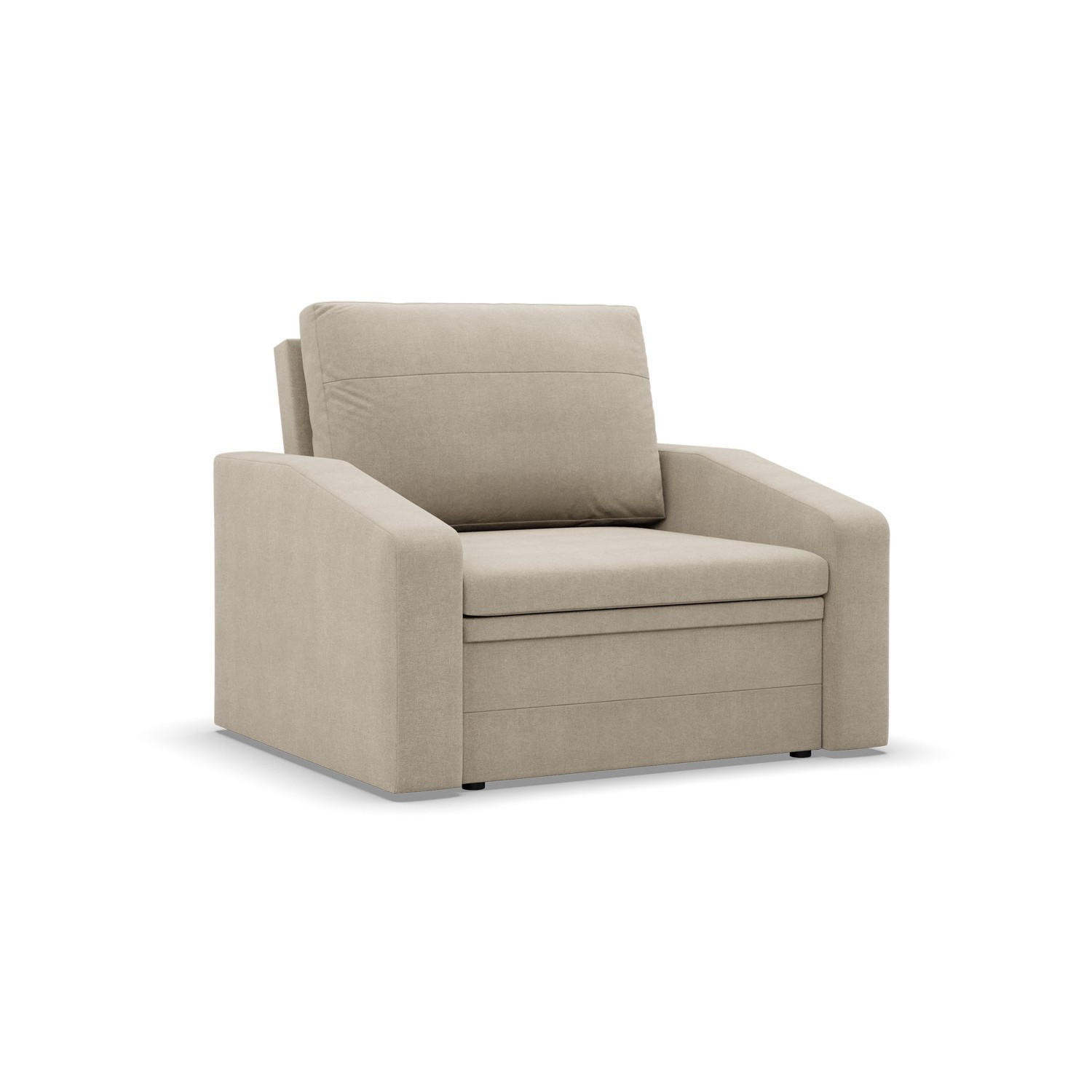 LOUNGESESSEL ORBIT, 80 CM, Braun - Braun, Textil (108/80/87cm)