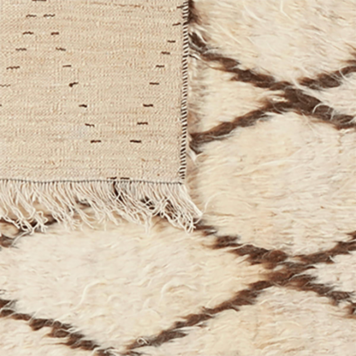 GABBEH-TEPPICH handgeknüpft Beige 200/144 cm Schurwolle - Beige, Textil (144/200cm) - Looma
