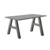 COMPUTERTISCH Edi 8 160 x 70 x 75 Schreibtisch graphit/graphit - Grau, Holz (160/70/75cm) - 58aufmkessel