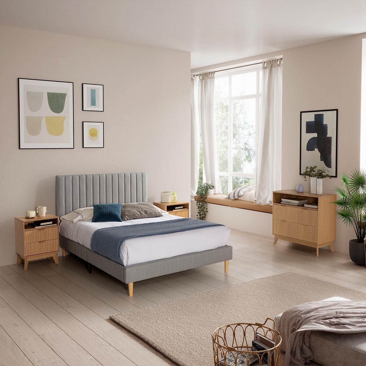 KOMMODE 80/80/40 Oporto Eichenfarbe - Honigeiche, Holzwerkstoff (80/80/40cm) - VS Venta-stock