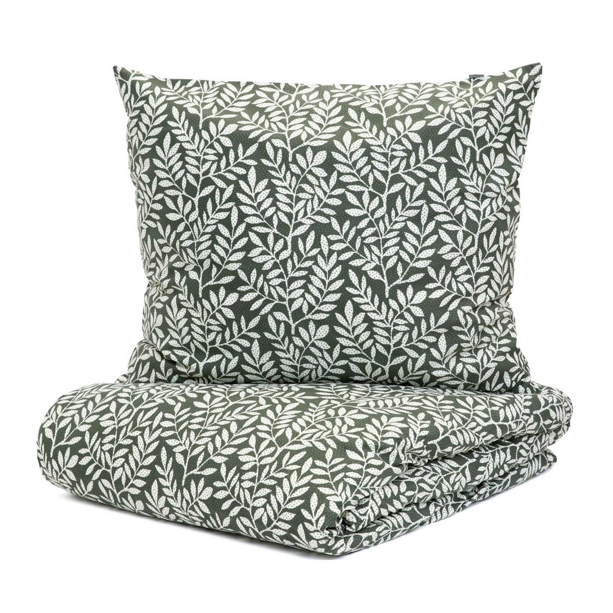 BETTWÄSCHE Dessie Mikrofaser 160/200 cm - Grün, Textil (160/200cm) - Homla