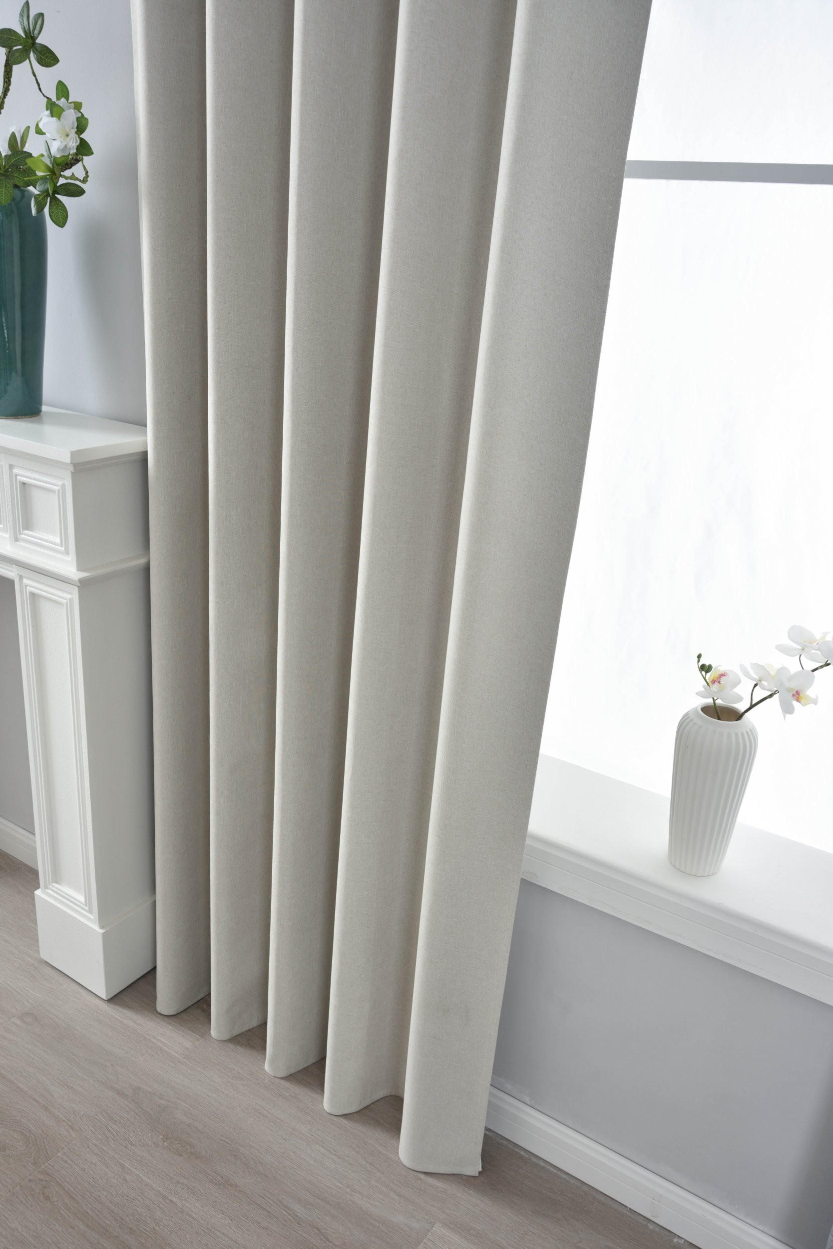 Thumbnail - Gardinenbox Vorhang, Creme, Textil, 140x175 cm, Oeko-Tex® Standard 100, Wohntextilien, Gardinen & Vorhänge, Fertiggardin...