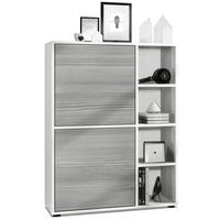 HIGHBOARD Cuba Türen in Avola-Anthrazit - Anthrazit, Holzwerkstoff (79/105.5/35.5cm) - Vladon