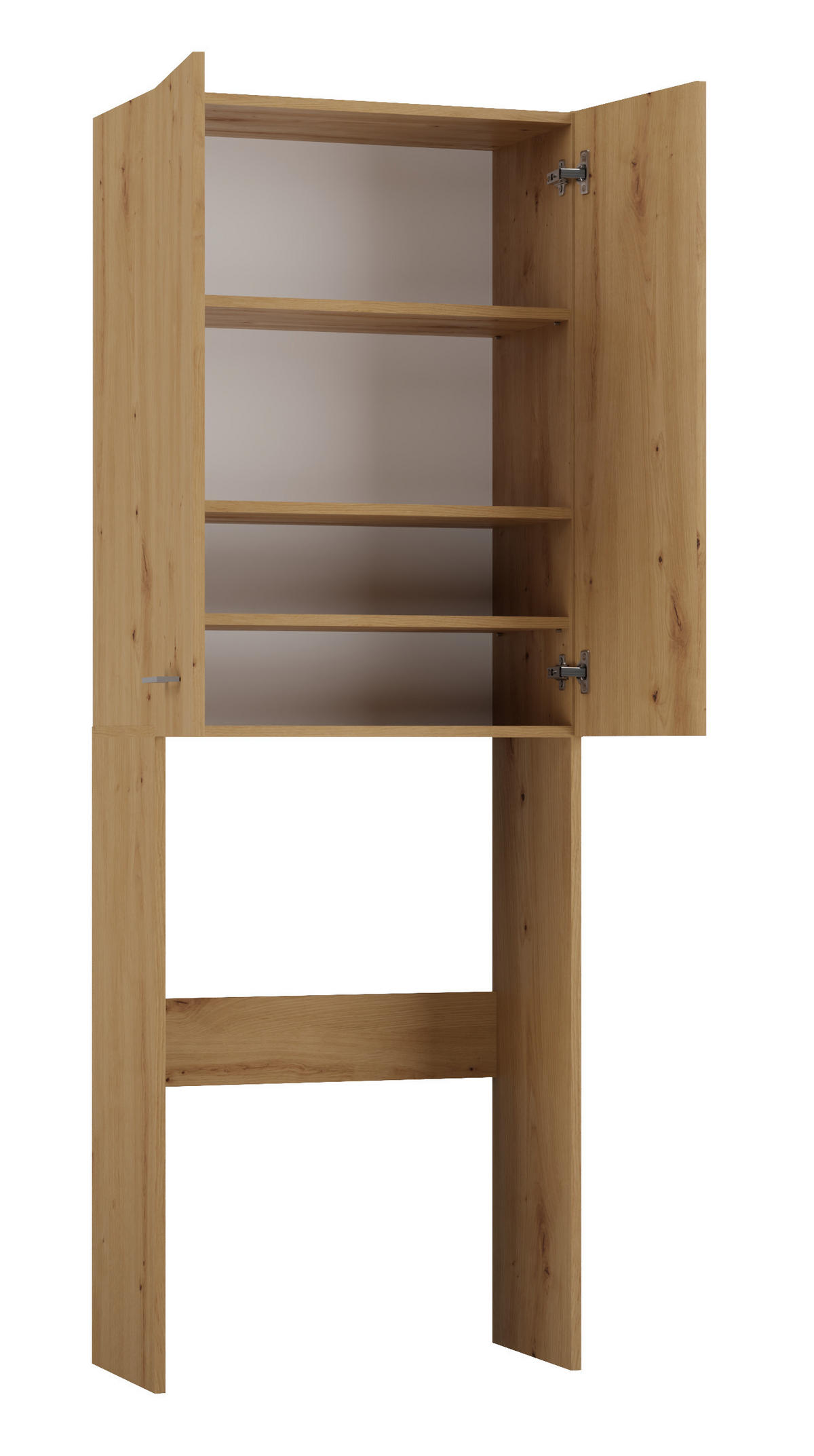 BADEZIMMERSCHRANK ÜBER WASCHMASCHINE POLA DD EICHE ARTISAN - Eiche Artisan, Holzwerkstoff (64/180/30cm) - CDF