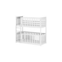 ETAGENBETT WEIß - Weiß, Holz (90/200cm) - FURNLUX