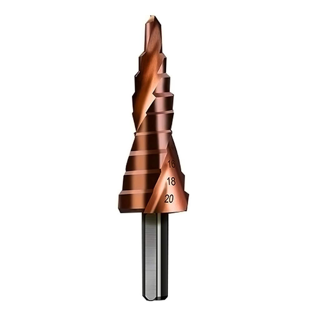 BIT-SATZ，DREIECKIGER Griff - Braun, Metall (2/2/7.6cm) - LIBRATON