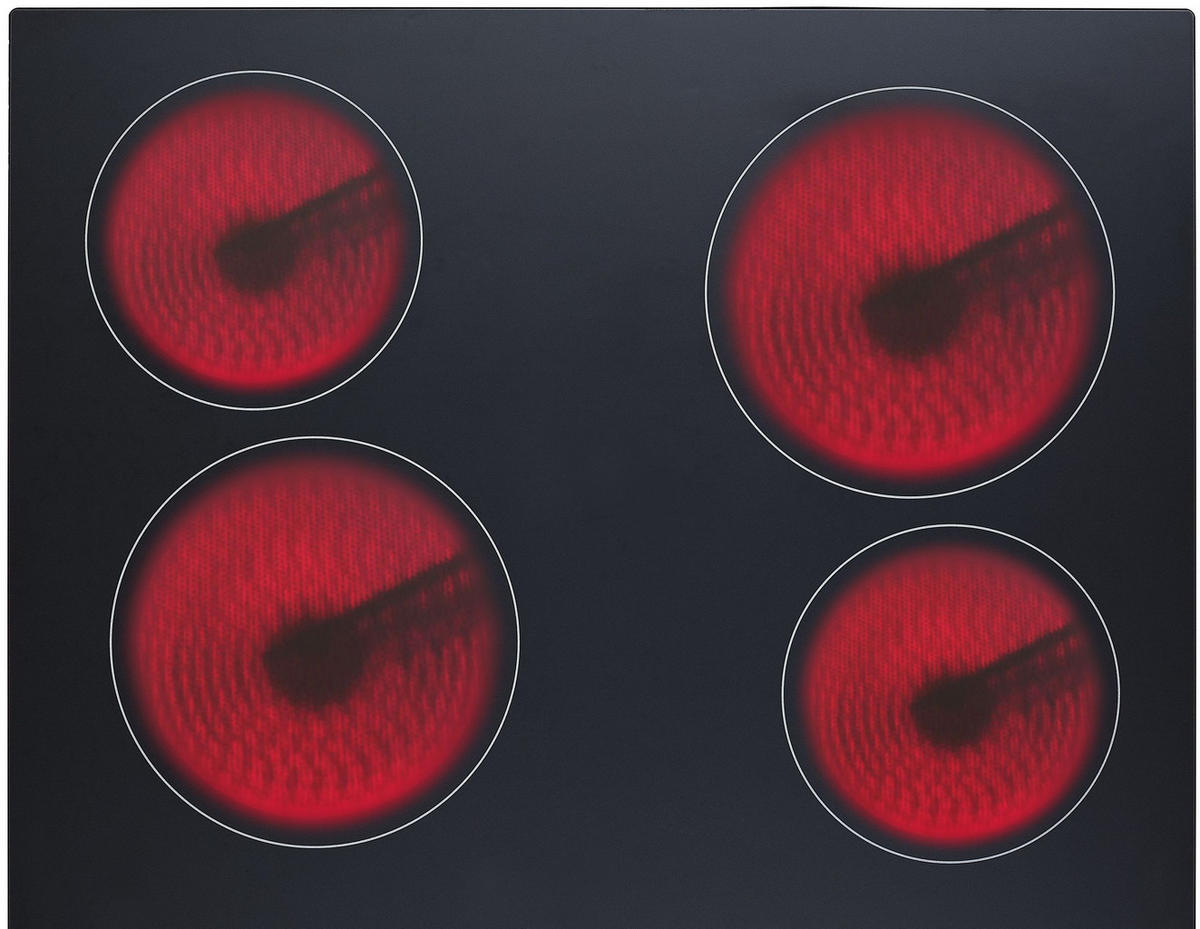 EINBAUHERDSET KH-BIC3-I-GK-IX-2 Edelstahl 60 cm Glaskeramik - Silberfarben, Kunststoff (60/65/57cm) - PKM