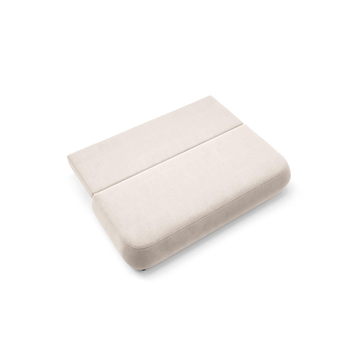 SOFA Antonio 3 Sitzplätze Beige - Beige, Holz (210/82/106cm) - Petits-meubles