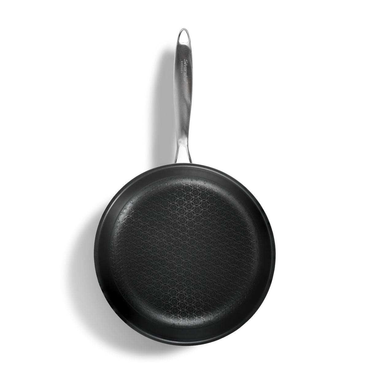 EDELSTAHLPFANNE 28 cm - Edelstahlfarben, Metall (28cm) - Stoneline