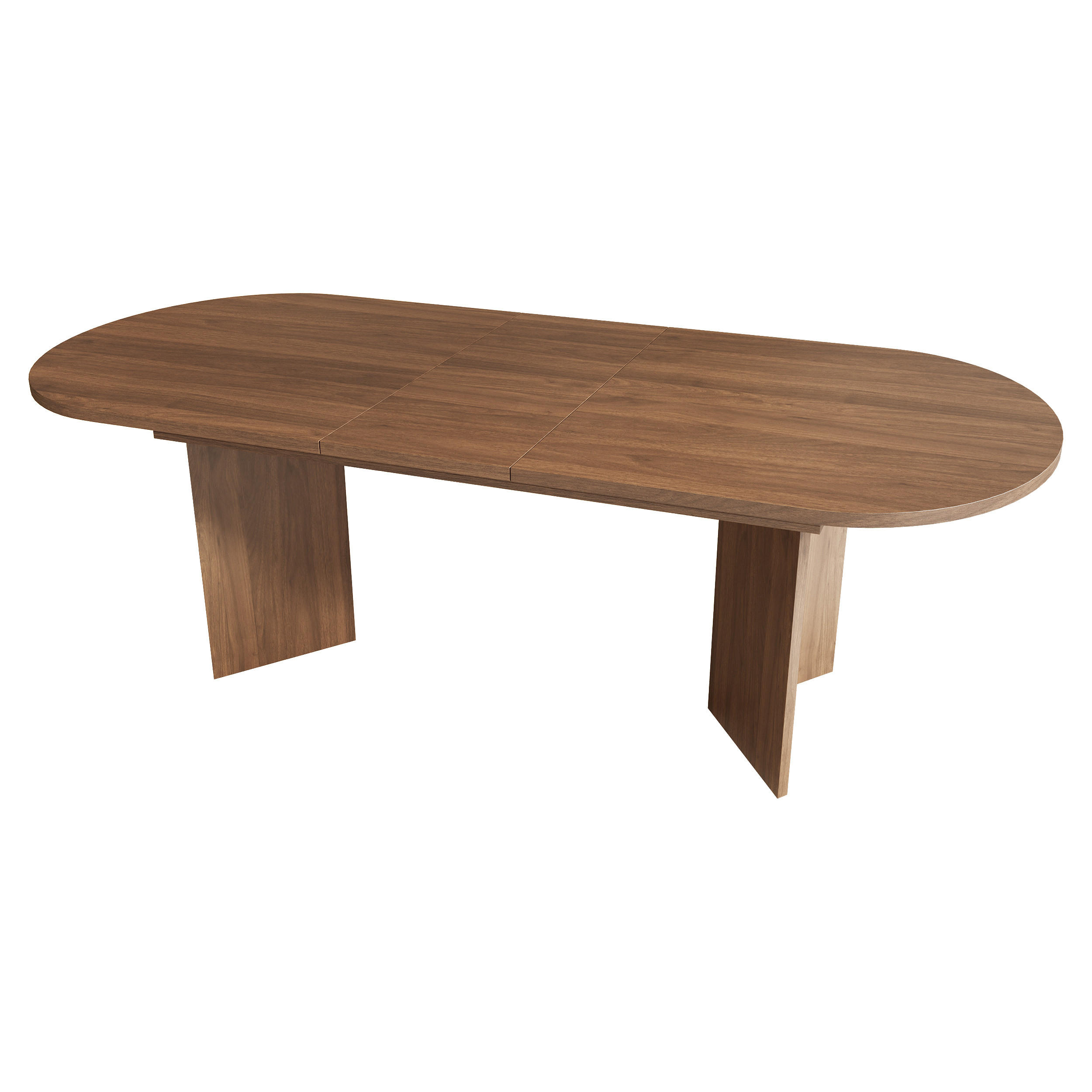 ESSTISCH ausziehbar 160-200/90 cm DE-39773 Nussbaum - Walnussfarben, Holzwerkstoff (90/200/75cm) - ComfortXL