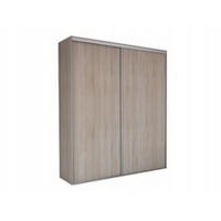 SCHIEBETÜRENSCHRANK - Kleiderschrank BORA 204 - Sonom Eiche - Sonoma Eiche, Holzwerkstoff (204/244/62cm) - Möblo