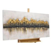 ÖLGEMÄLDE 120/60 cm - Braun, Holz/Textil (120/60cm) - KUNSTLOFT