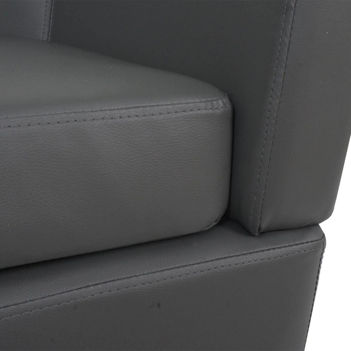 LOUNGE-SESSEL Grau - Grau, Textil (72/72/60cm) - MCW