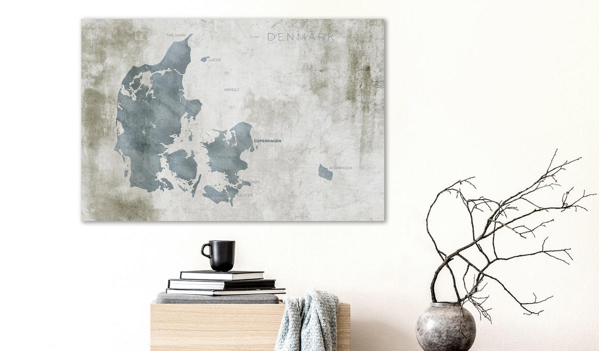 PINNWANDBILDER Grau 60/40 cm - Braun/Grau, Naturmaterialien/Textil (60/40cm) - KUNSTLOFT