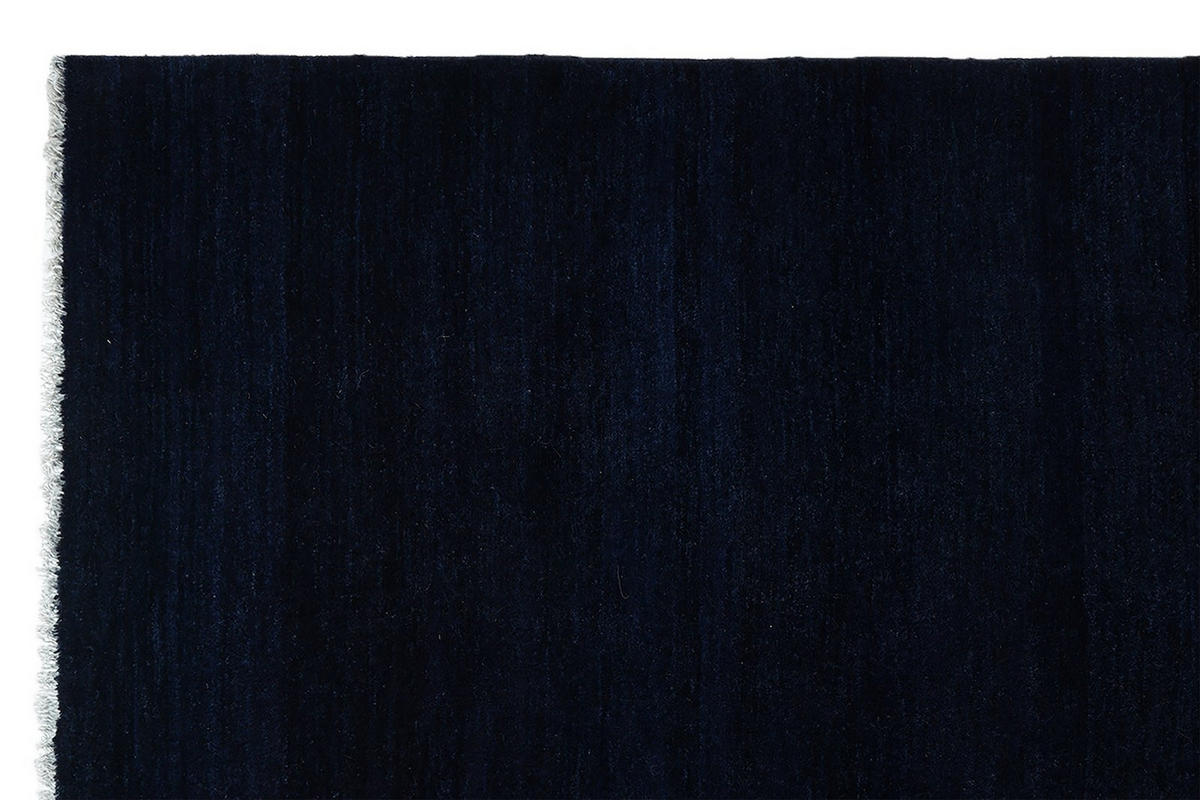 GABBEH-TEPPICH handgeknüpft Blau 200/150 cm Schurwolle - Blau, Textil (150/200cm) - Looma