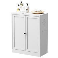 SIDEBOARD DE-38773 70/35/88 cm 2 verstellbare Böden Weiß - Weiß, Holzwerkstoff (70/88/35cm) - ComfortXL
