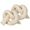 DEKOKISSEN Beige 172/14 cm Gladiolus - Beige, Kunststoff (14/172/14cm) - Beliani