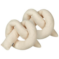 DEKOKISSEN Beige 172/14 cm Gladiolus - Beige, Kunststoff (14/172/14cm) - Beliani