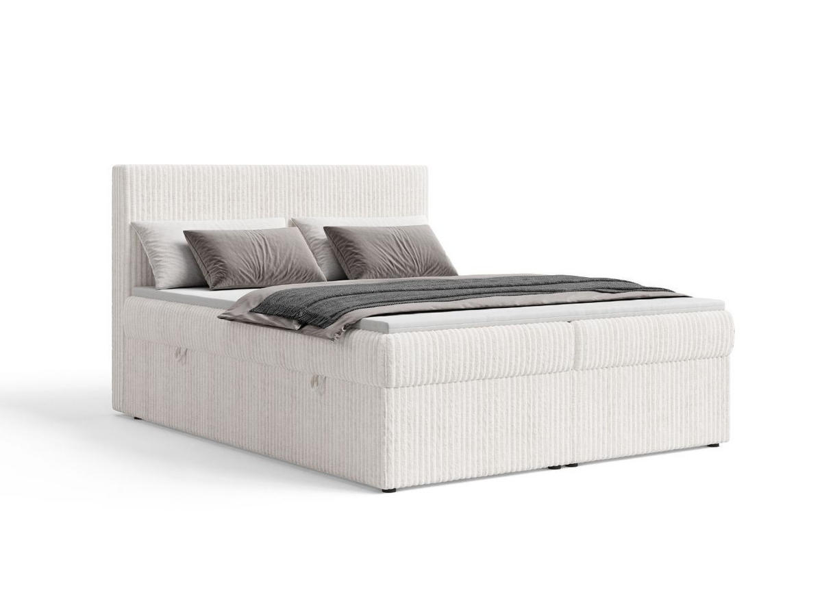 BOXBETT Brisa 140x200 Creme - Creme, Holz/Textil (140/200cm) - Graingold