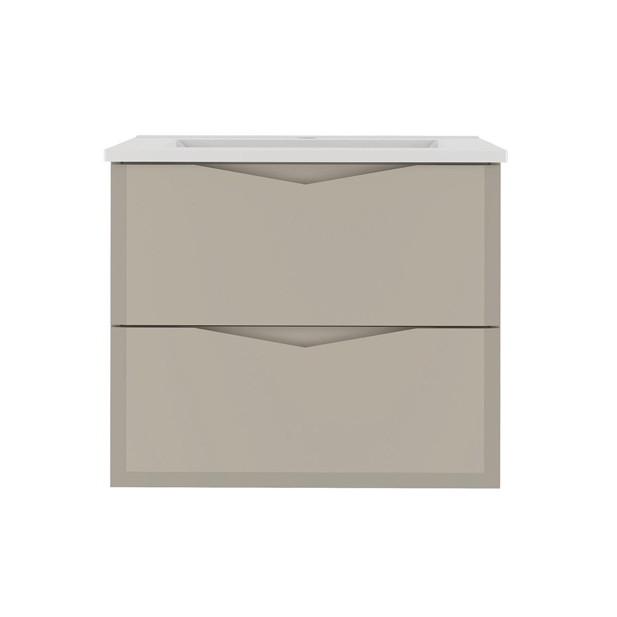 WASCHTISCH 60cm Ellie Kaschmir - Beige, Holzwerkstoff (60/50/45.8cm) - Petits-meubles