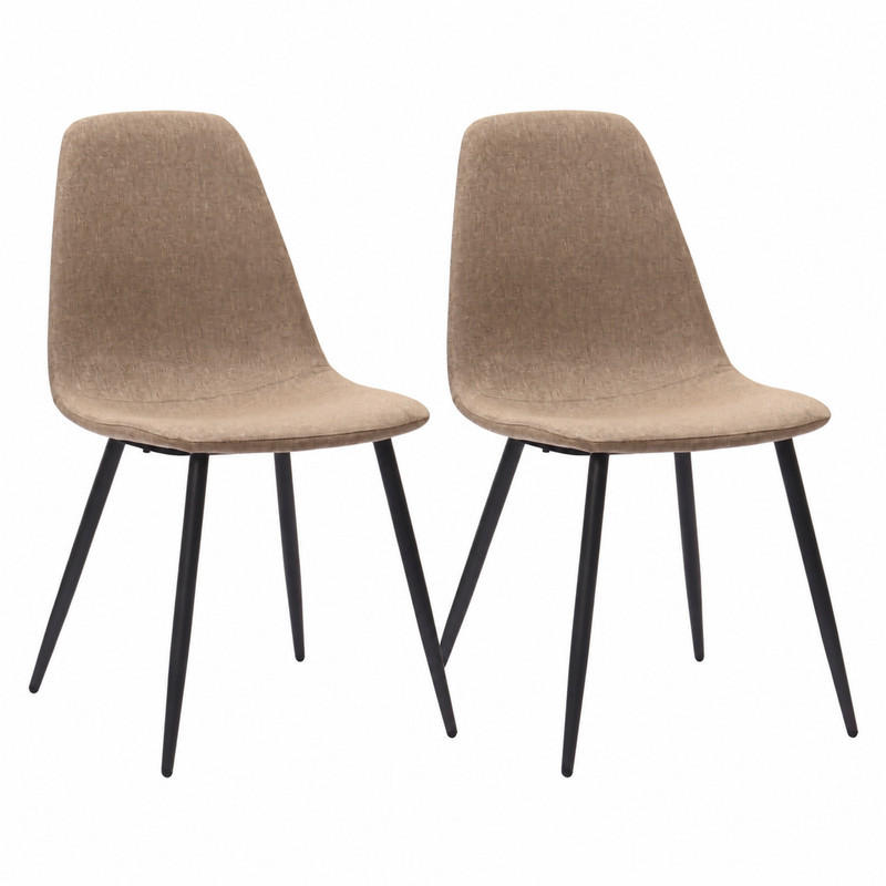 Meubliv Esszimmerstuhl Braun 52x84.5x43 cm