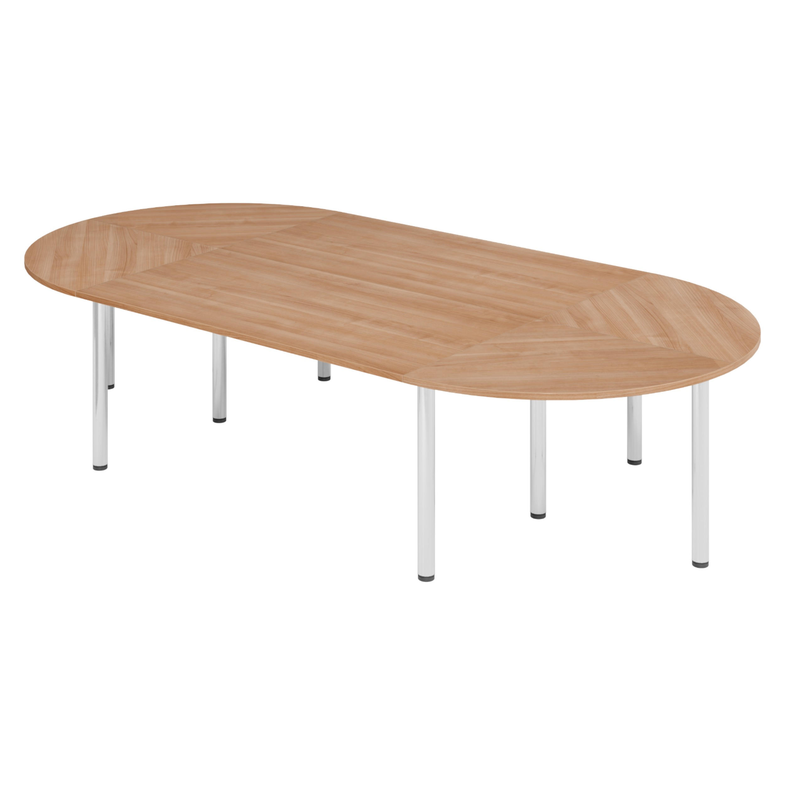 bümö Konferenztisch-Sets Nussbaum 320x74x160 cm