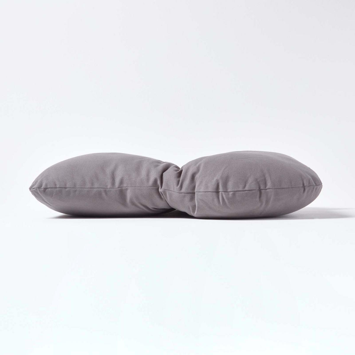 RÜCKENKISSEN grau 68/58 cm – Stützkissen für Sessel, Baumwolle - Grau, Textil (68/15cm) - Homescapes