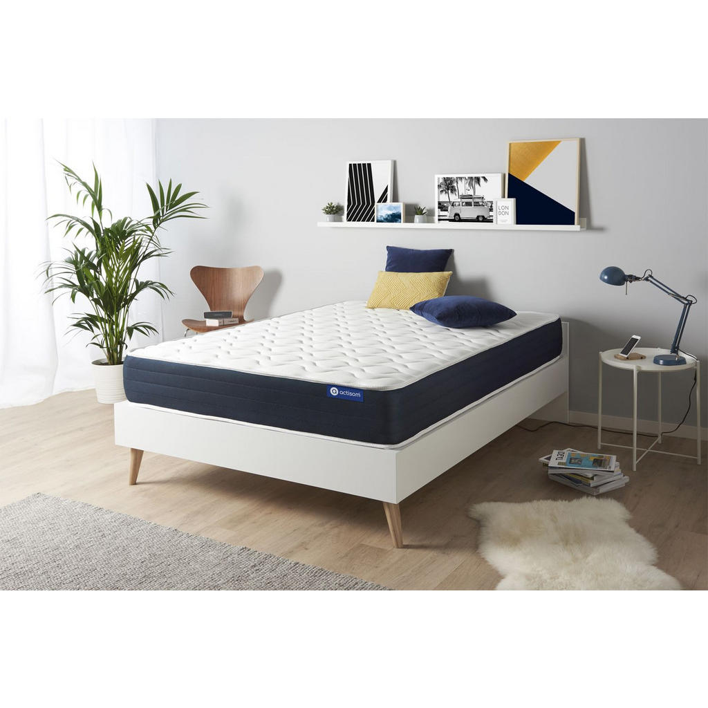 Thumbnail - Actisom Matratze, Weiß, Textil, H1, 140x220 cm, Oeko-Tex® Standard 100, Schlafzimmer, Matratzen Shop, Matratzen, Viscosc...