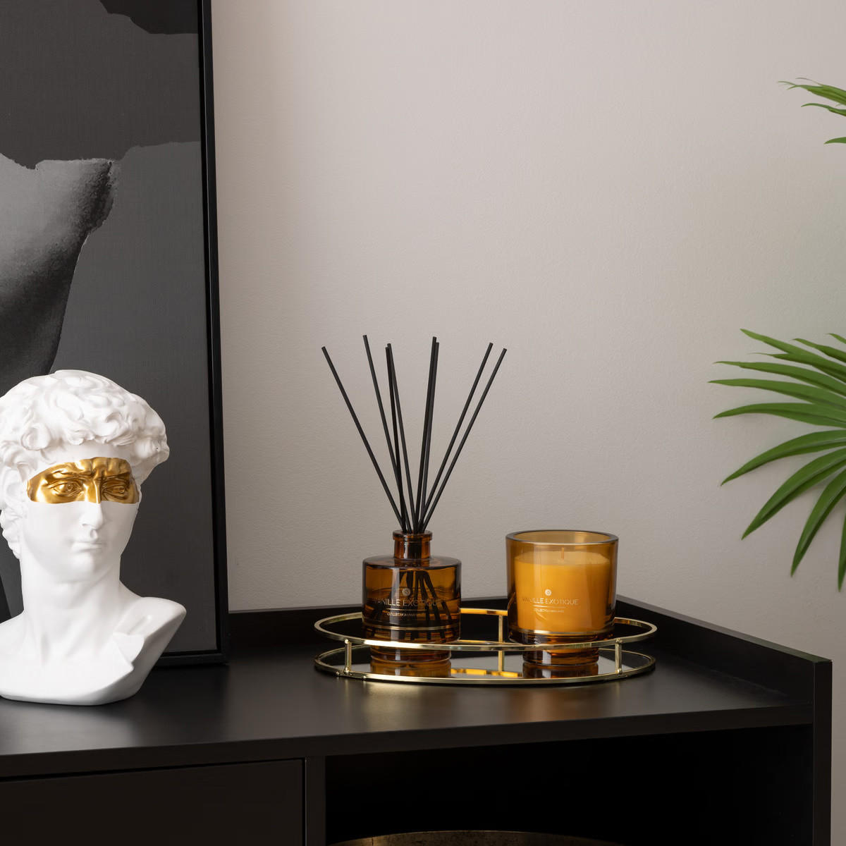 DUFTSTÄBCHEN Ilae 200 ml - Braun, Glas (7.8/25/7.8cm) - Atmosphera Createur d´interieur