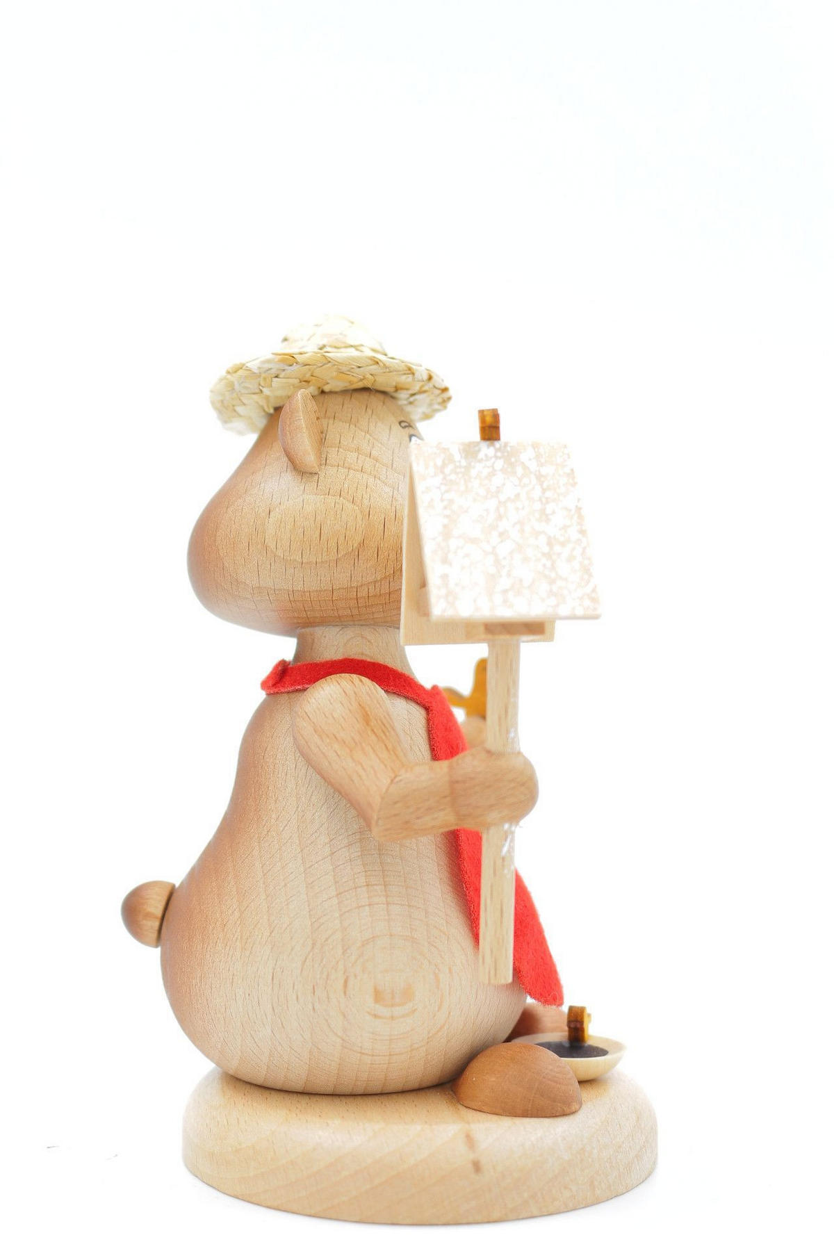 RAUCHFIGUR Hamster Vogelmädchen 13 cm - Multicolor, Holz (8/13/0.1cm)