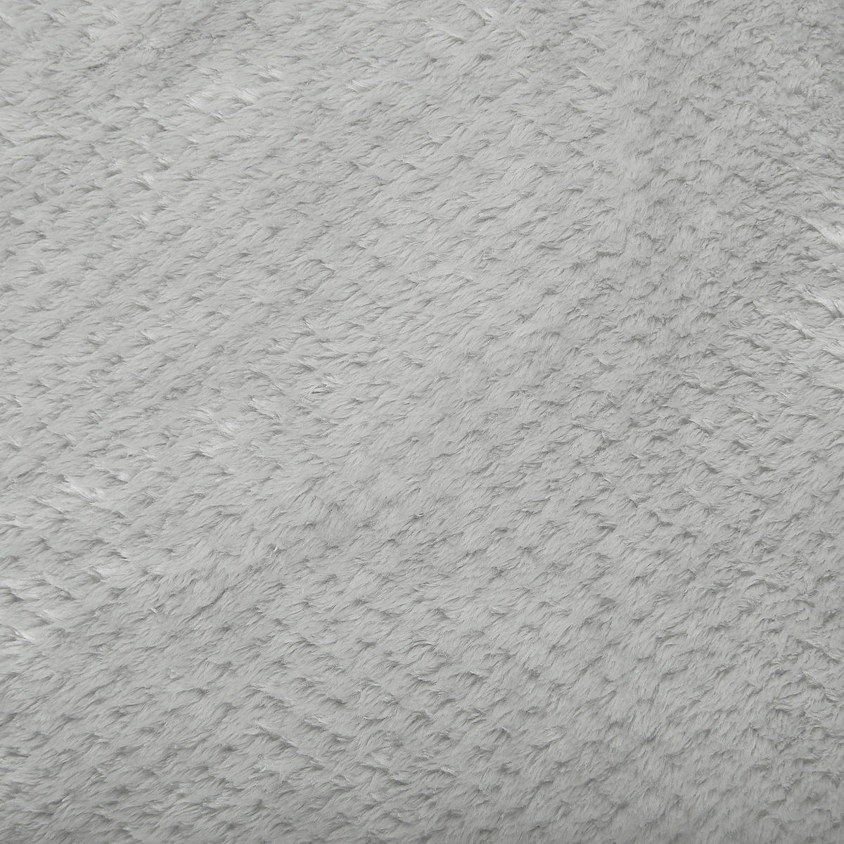 DECKE Hellgrau Saitler 220/200 cm - Hellgrau, Textil (200/220cm) - Beliani