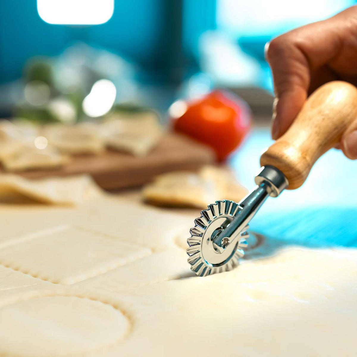 RAVIOLI AUSSTECHER Set (4-tlg) - Silberfarben, Metall (11.5/8.1/11.5cm) - Intirilife