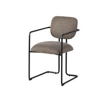 STUHL 100% Polyester 51 x 58 x 78 cm hellbraun POLSTERSTÜHLE - Braun, Kunststoff (51/78/58cm) - Massivmoebel24