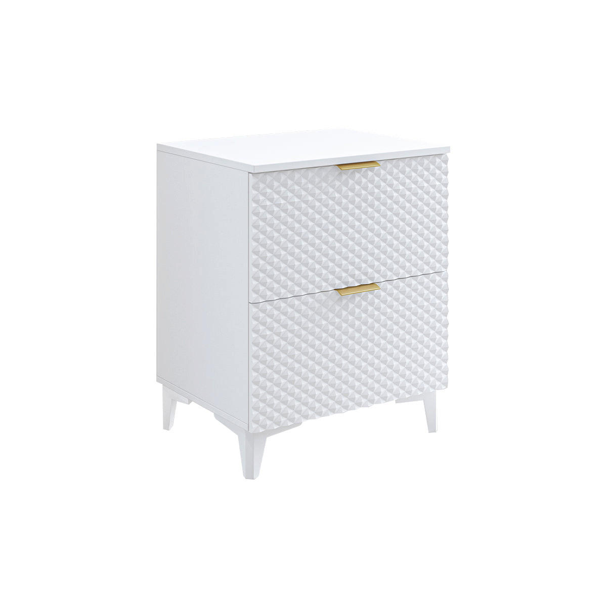 Petits-meubles Waschtischunterschrank Weiß 60.4x62.6x48.5 cm