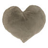 DEKOKISSEN Crush Taupe 65/60/8 cm - Taupe, Textil (60/65cm) - Unique Living