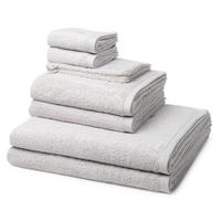 FROTTIERSET Vita 8-teilig - Hellgrau, Textil (50/100cm) - Ross