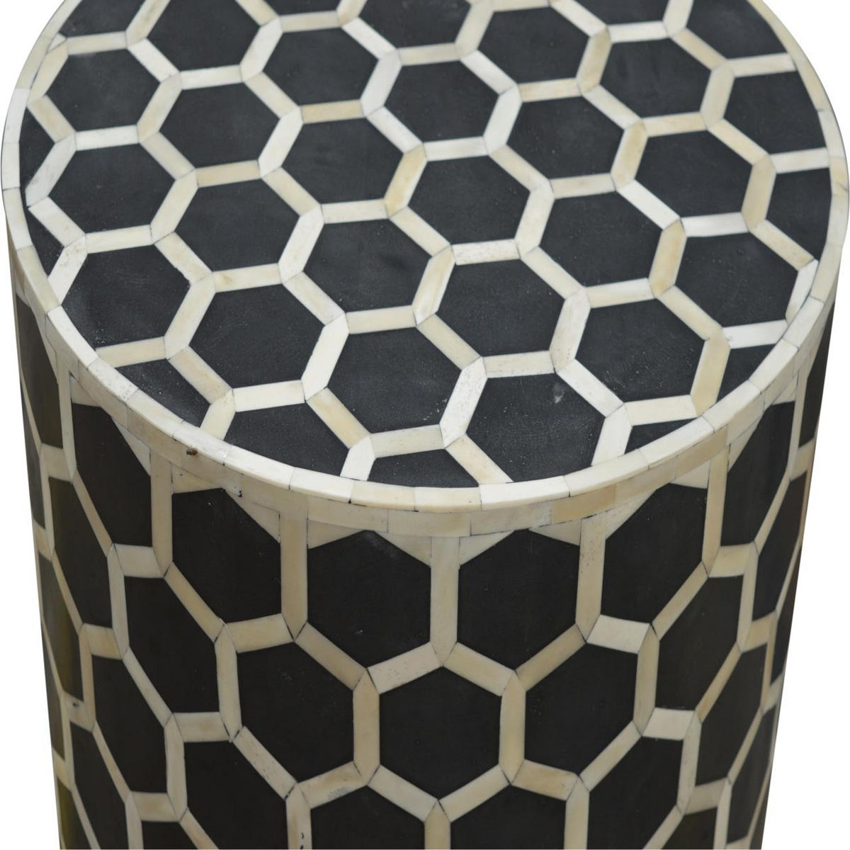 TABURE od masivnog drva, pomoćni tabure - smeđa, drvo (46/57/46cm) - Artisan Furniture