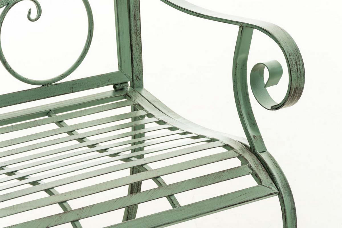 STUHL Pamela antik-grün - Grün, Metall (62/94/53cm) - TPFGarden