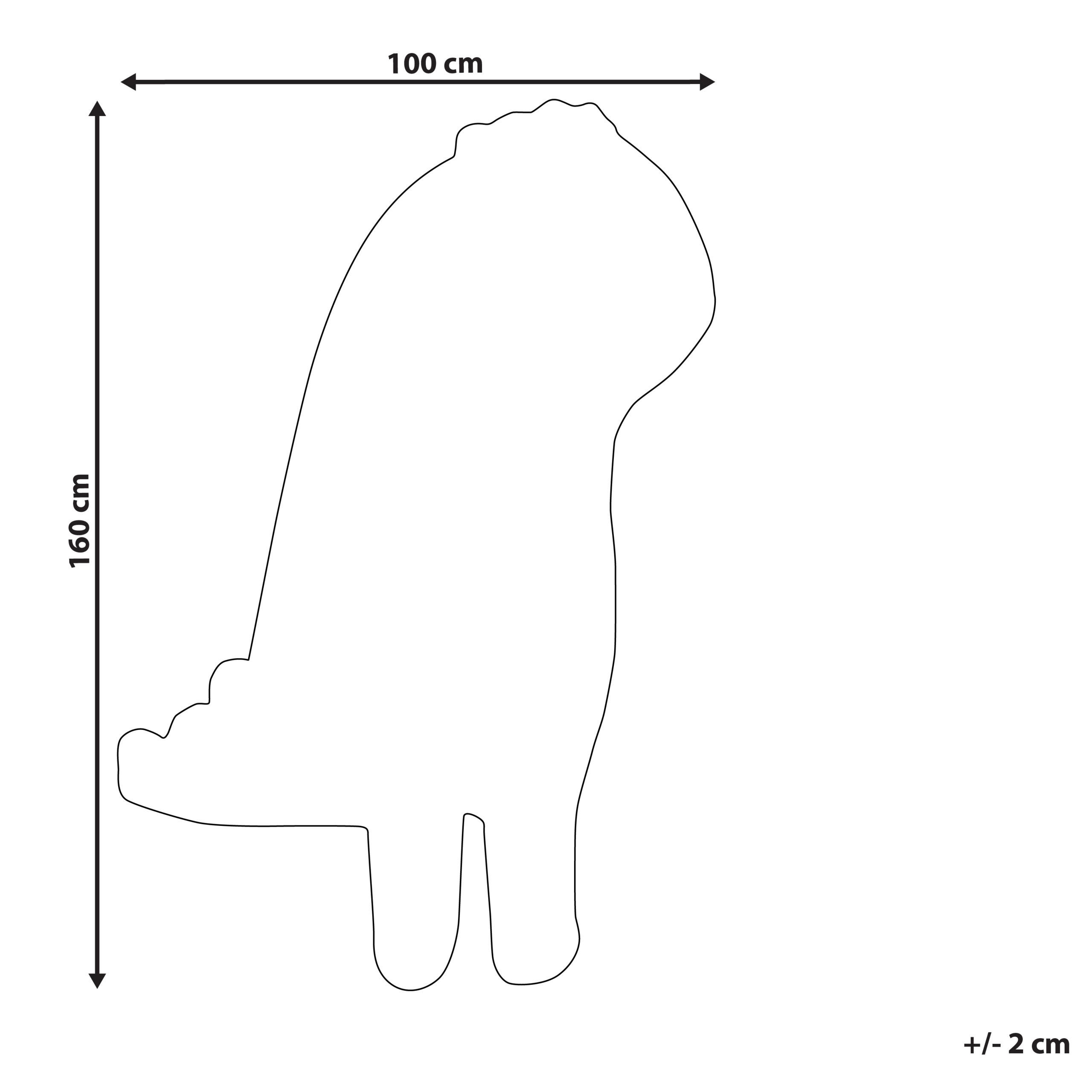 Thumbnail - Beliani Kinderteppich, Grau, Naturmaterialien, 100x160 cm, Teppiche & Böden, Teppiche, Teppich Kinderzimmer
